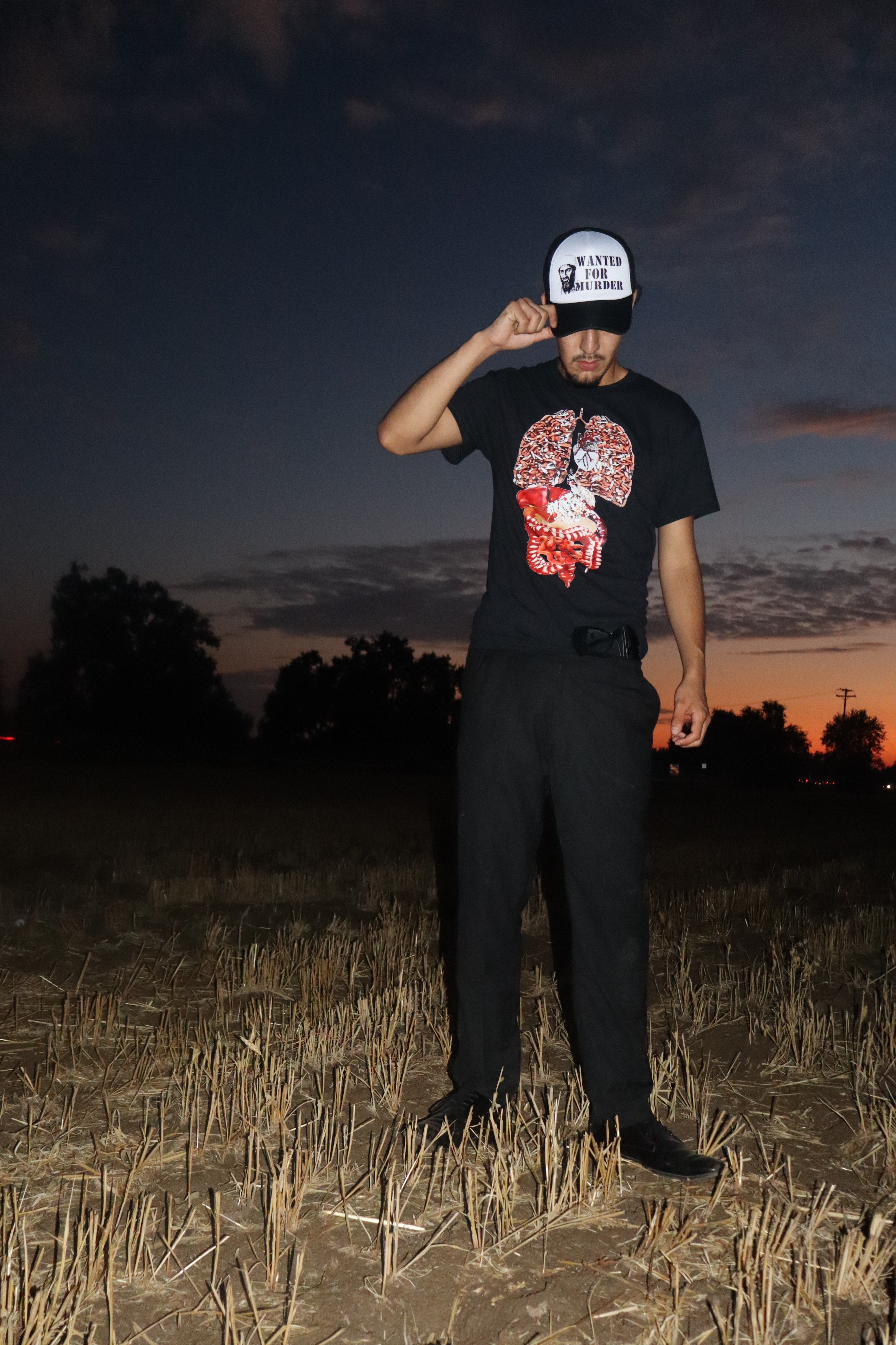 Black Ora's Anatomy tee